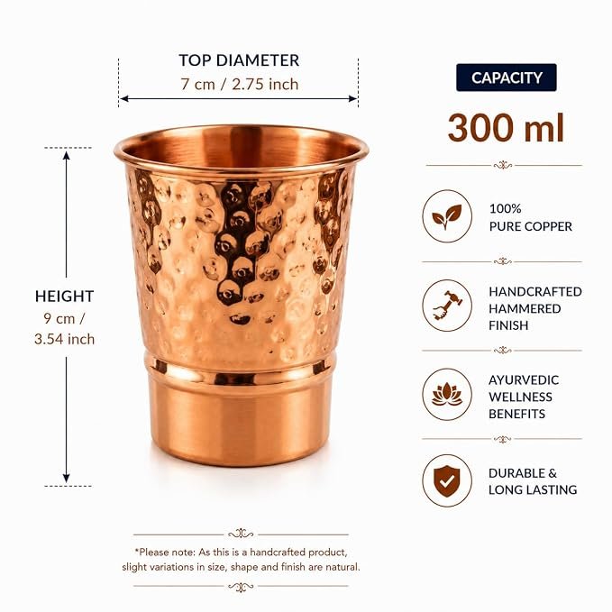 Copper HAMMERD Glass - Image 5