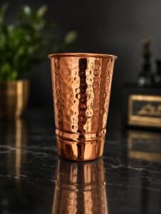 Copper HAMMERD Glass