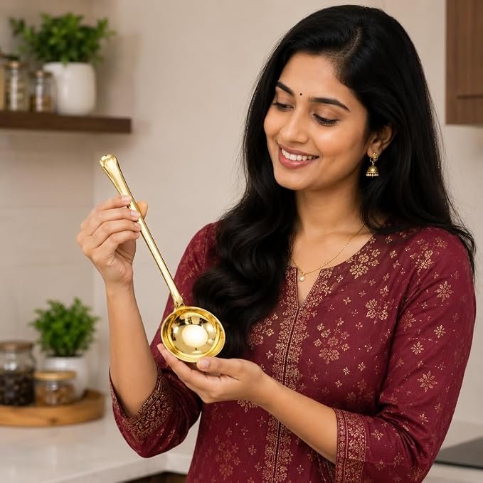 Brass Ladle/ golchi - Image 3