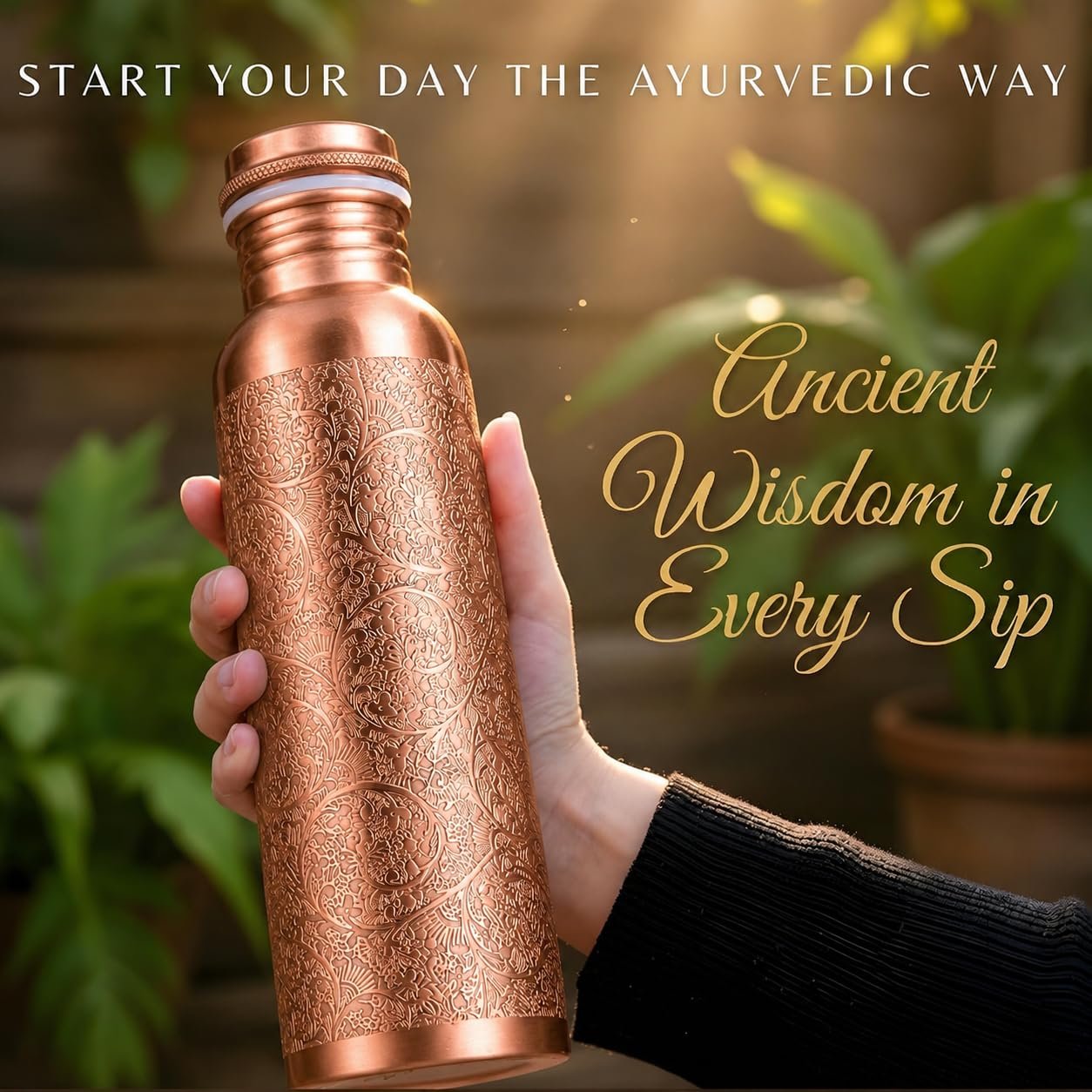 Copper Antique bottle - Image 3