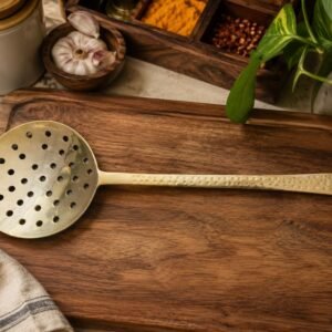 Premium pure brass skimmer hammered finish handal